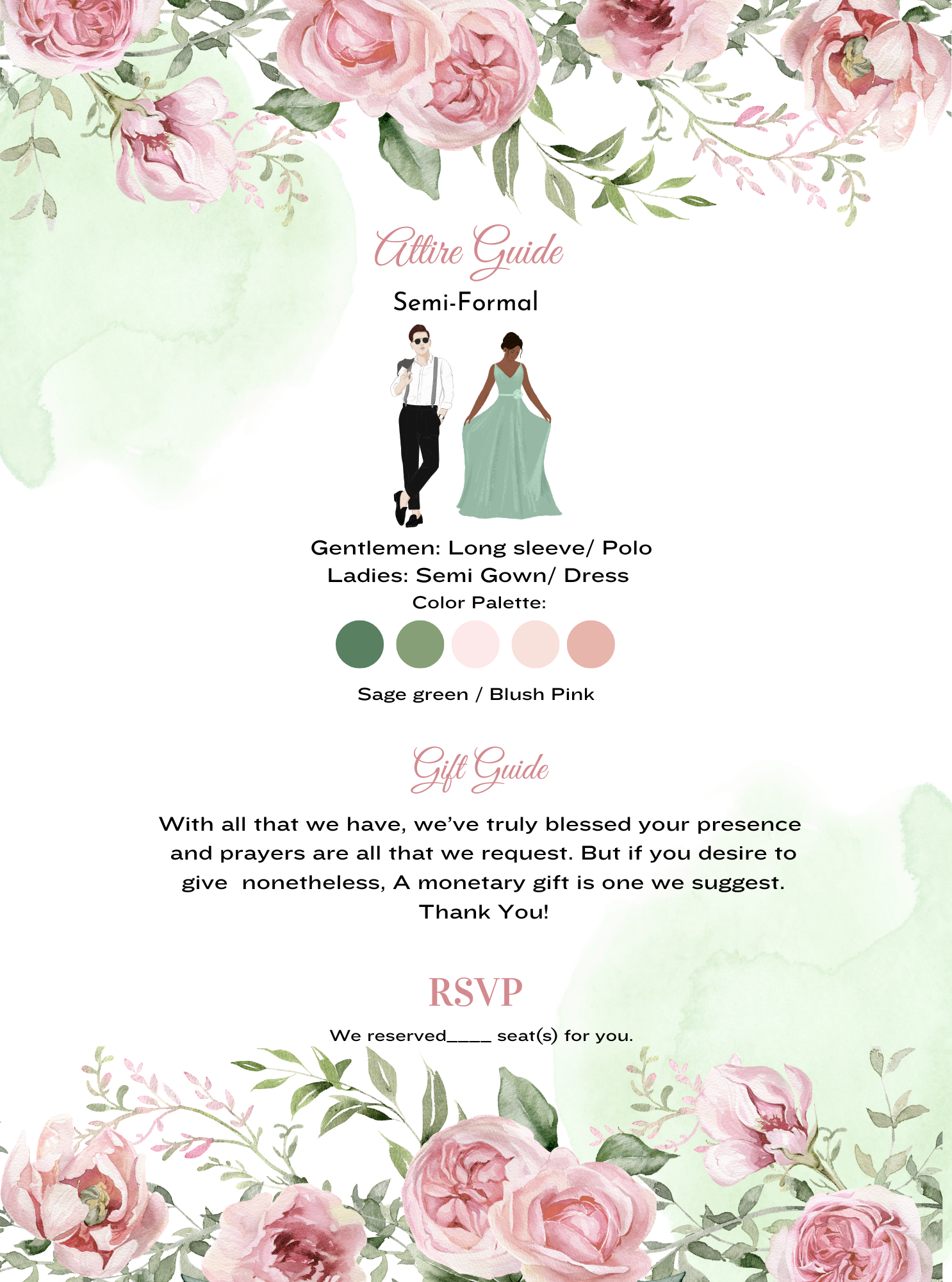 Wedding Invitation Design 2